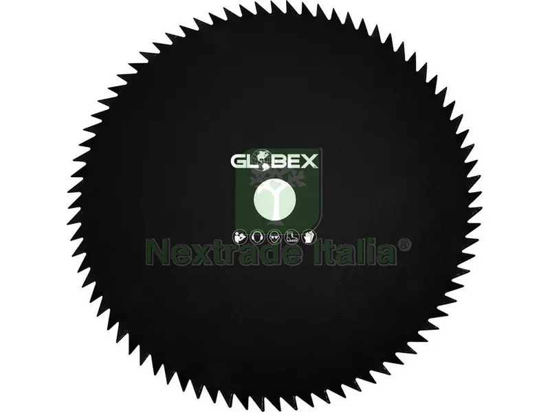 DISCO IN ACCIAIO A 80 DENTI PER DECESPUGLIATORE Ø mm. 255 — Attrezzi da giardino a motore — rif. FERX.VIT52404