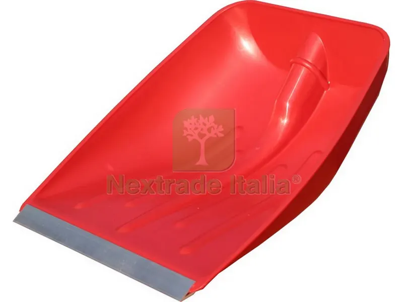 Pala Multiuso da Neve con Frofilo in Alluminio cm. 42x38 col. rosso — Attrezzi da giardino — rif. FERX.VIT30964