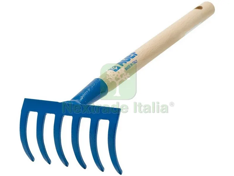 RASTRELLINO PER GIARDINO 6 denti curvi — Attrezzi da giardino — rif. FERX.VIT49960 RASTRELLINO PER GIARDINO 6 denti curvi — Attrezzi da giardino — rif. FERX.VIT49960