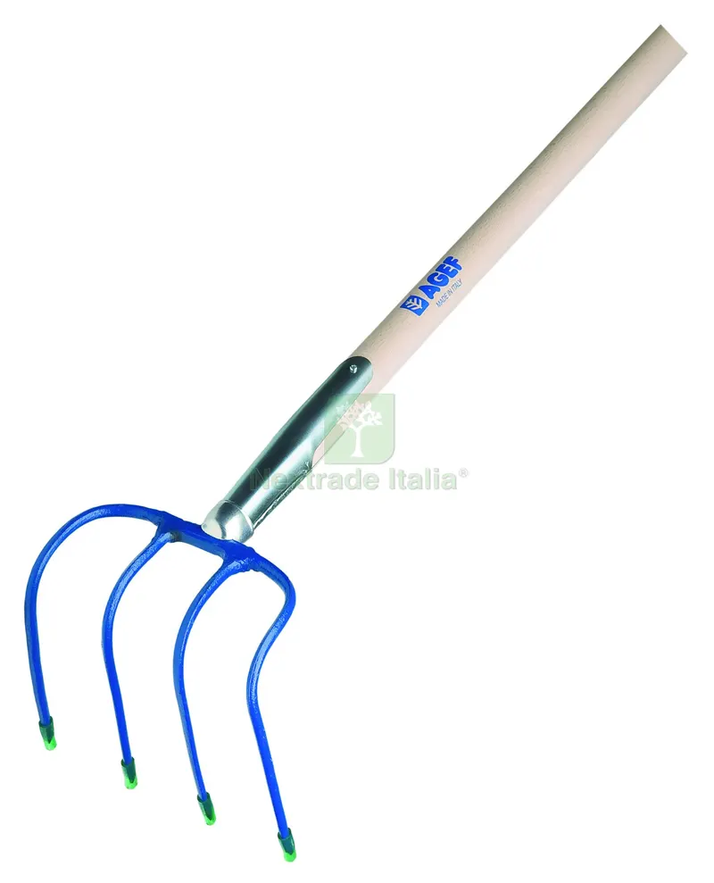 FORCA CURVA A RAMPINO 4 denti con manico cm.120 — Tubi e raccordi — rif. FERX.VIT56679 FORCA CURVA A RAMPINO 4 denti con manico cm.120 — Tubi e raccordi — rif. FERX.VIT56679