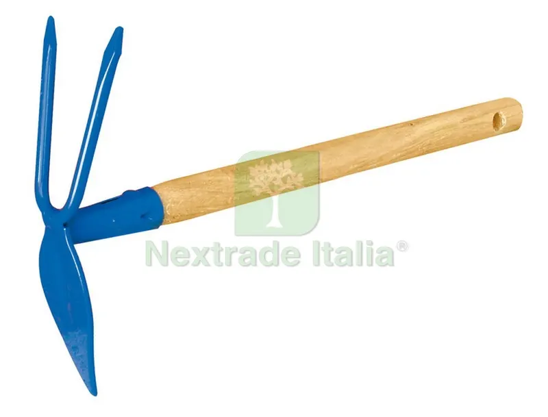 ZAPPETTA CUORE-BIDENTE con manico cm. 30 cm.5x18 — Attrezzi da giardino — rif. FERX.VIT12546 ZAPPETTA CUORE-BIDENTE con manico cm. 30 cm.5x18 — Attrezzi da giardino — rif. FERX.VIT12546
