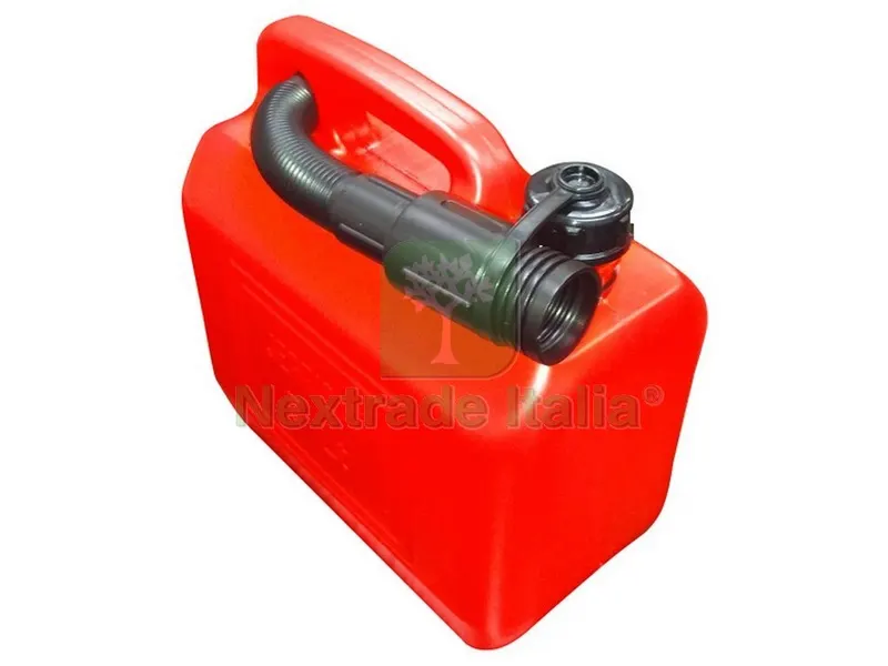 4PZ Tanica in Plastica Omologata per Carburante lt. 5 — Tempo libero outdoor — rif. FERX.VIT20817