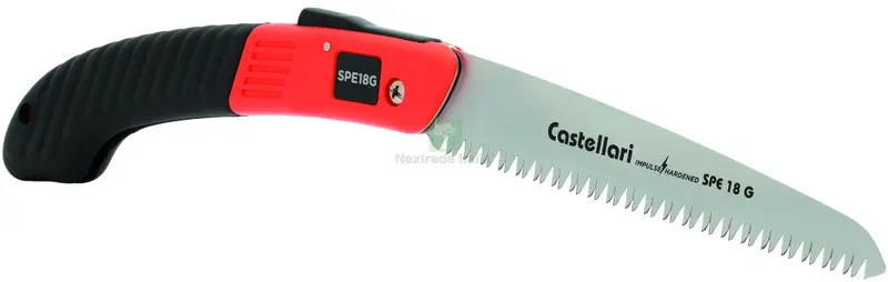 Segaccio per Potatura Pieghevole SPE 18G con Pulsante cm. 18 — Attrezzi da giardino — rif. FERX.VIT56646