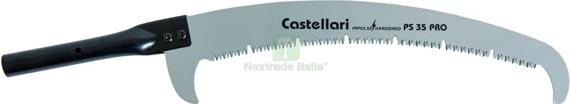 Segaccio Curvo Doppia Lama e Dente Scarico PS 35 Pro cm. 35 - attacco aste telescopiche — Attrezzi da giardino — rif. FERX.VIT56651 Segaccio Curvo Doppia Lama e Dente Scarico PS 35 Pro cm. 35 - attacco aste telescopiche — Attrezzi da giardino — rif. FERX.VIT56651