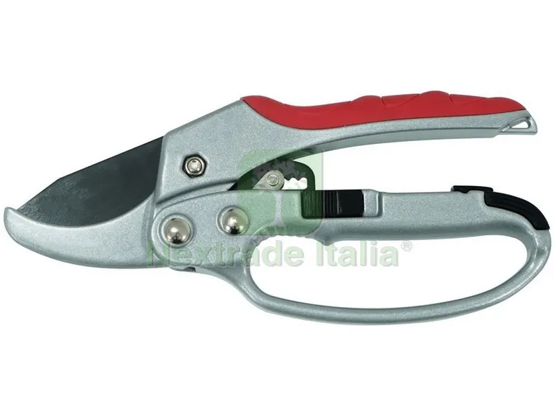 FORBICI PER POTATURA A CRICCHETTO IN ACCIAIO AL CARBONIO TAGLIO MM. 20 — Cinghie e tiranti a cricchetto — rif. FERX.VIT50060