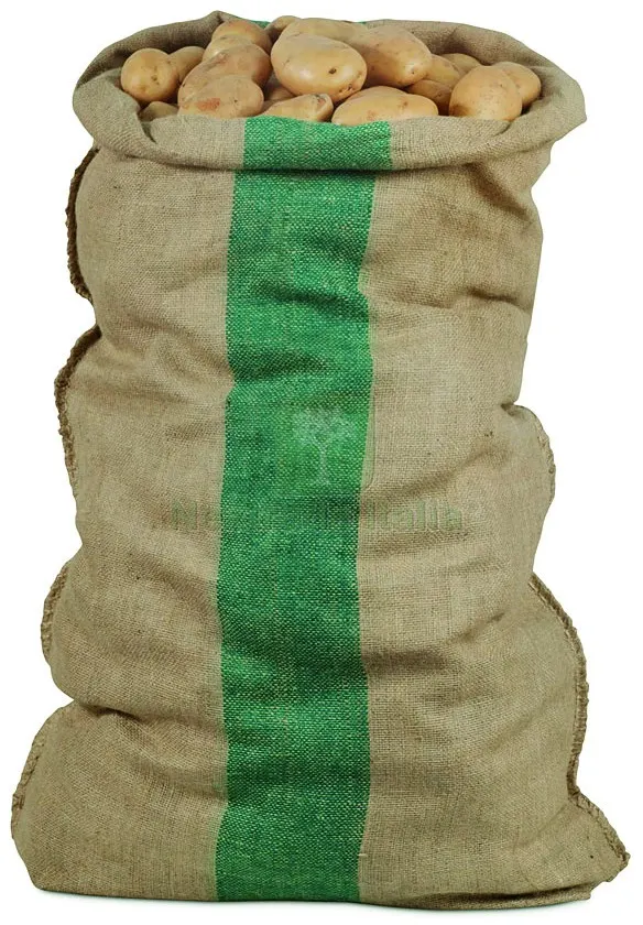 25PZ Sacco in Juta Capacità kg.100 cm. 70x120 — Protezione piante e sementi — rif. FERX.VIT58719