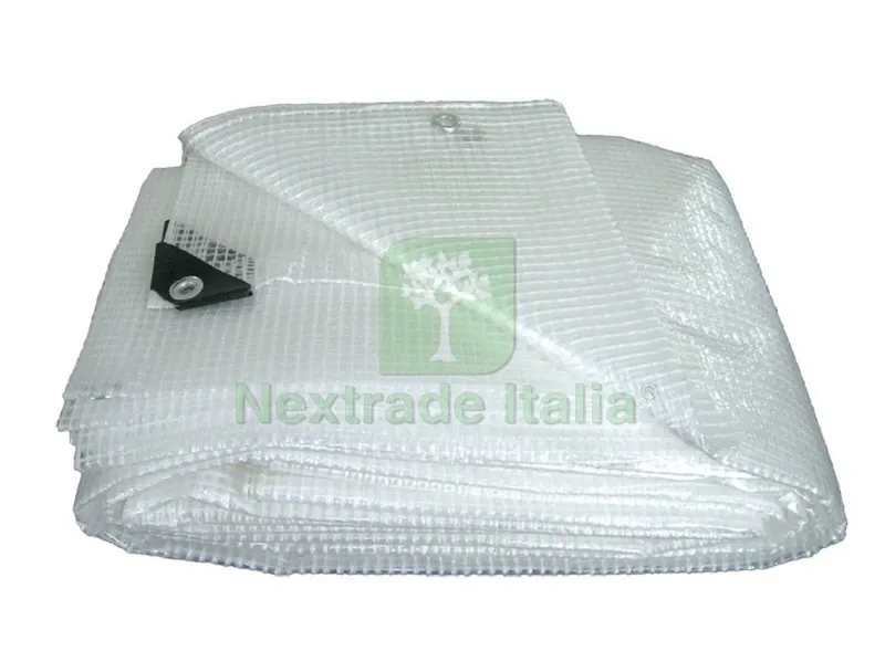 TELO RETINATO MULTIUSO IN PVC Col. Bianco mt. 1,9x3,5 — Tempo libero outdoor — rif. FERX.VIT31697