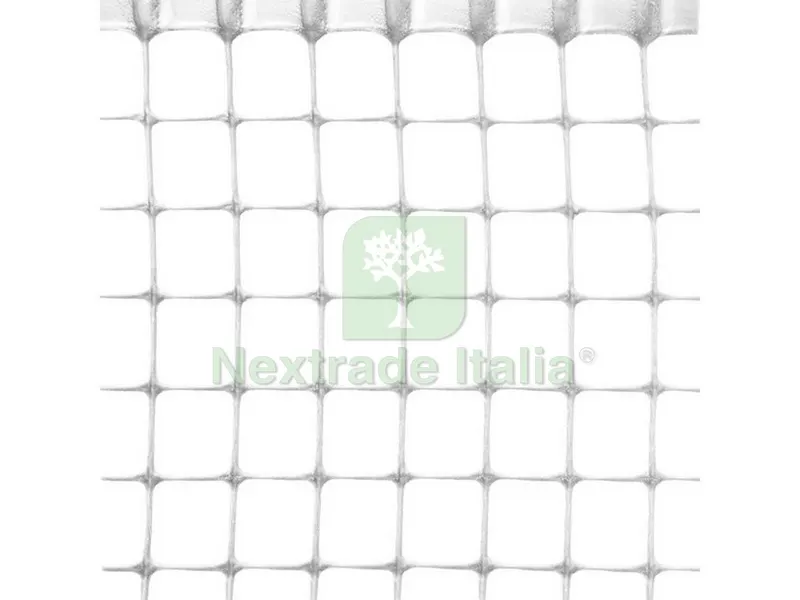 RETE IN PLASTICA QUADRANET X BALCONI maglia mm.10x10 rotolo mt.50 H. cm. 1 — Reti e recinzioni — rif. FERX.VIT18267