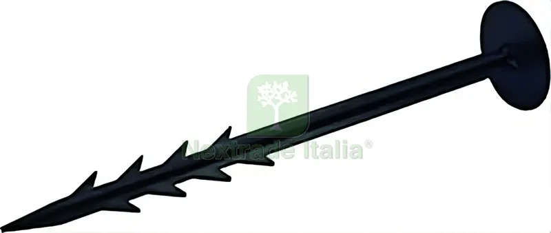 PICCHETTO IN PLASTICA PER TELO PACCIAMATURA cm. 20,5 (100 PZ.) — Protezione piante e sementi — rif. FERX.VIT56533 PICCHETTO IN PLASTICA PER TELO PACCIAMATURA cm. 20,5 (100 PZ.) — Protezione piante e sementi — rif. FERX.VIT56533