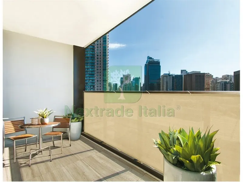 TELO FRANGIVISTA PER BALCONE mt. 6x0,9 h Col. Beige — Teli e teloni — rif. FERX.VIT52641