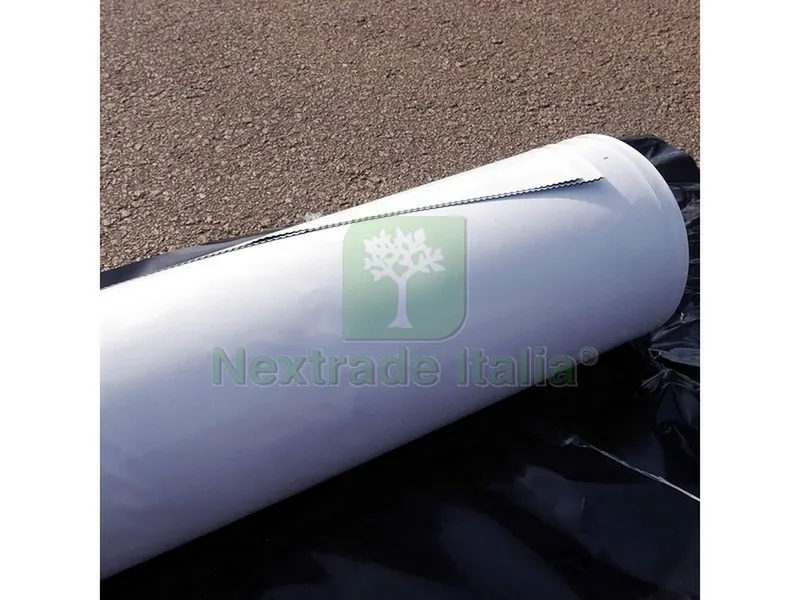 25KG Foglia Polietilene Bianca/Nera Additivata Eiffel SP.MM.0,20 H.MT. RT.MT.60 KG 25 — Teli e film di protezione — rif. FERX.VIT47982 25KG Foglia Polietilene Bianca/Nera Additivata Eiffel SP.MM.0,20 H.MT. RT.MT.60 KG 25 — Teli e film di protezione — rif. FERX.VIT47982