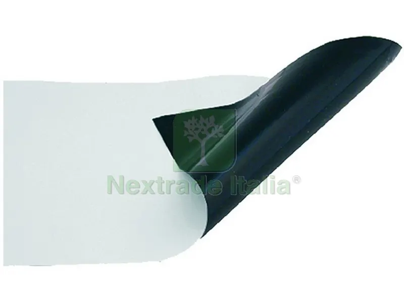 80KG Foglia Polietilene Bianca/Nera Additivata SP.MM.0,20 RT.MT. 65 H. MT. piega KG 80 — Teli e film di protezione — rif. FERX.VIT51239 80KG Foglia Polietilene Bianca/Nera Additivata SP.MM.0,20 RT.MT. 65 H. MT. piega KG 80 — Teli e film di protezione — rif. FERX.VIT51239