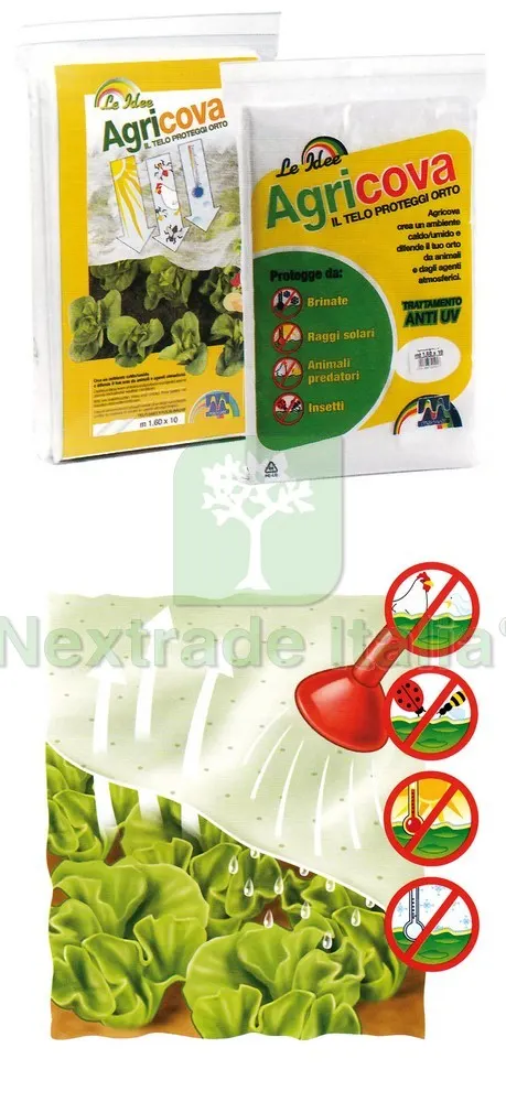 Telo di Protezione Agricova mt. 1,60x5 — Flessibili e allacci — rif. FERX.VIT26291 Telo di Protezione Agricova mt. 1,60x5 — Flessibili e allacci — rif. FERX.VIT26291