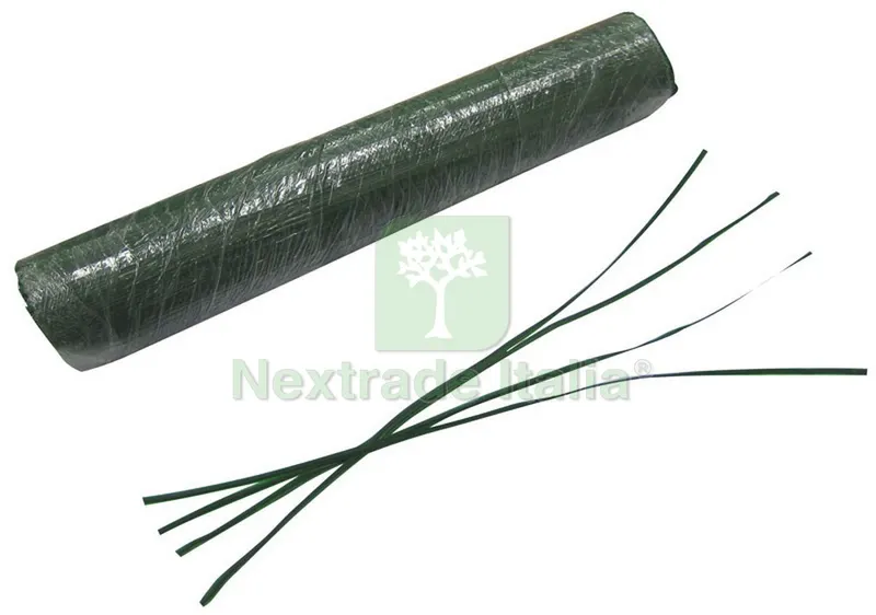 Laccetto per Agricoltura in PVC 1000 PZ. Col. Verde cm. 15 — Protezione piante e sementi — rif. FERX.VIT29026