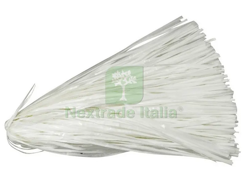 15KG Rafia Sintetica a Mazzetti COL. Avorio gr.200 cm.120 KG 15 — Attrezzi da giardino — rif. FERX.VIT29095