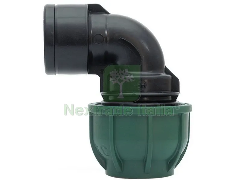 5PZ RACCORDO A COMPRESSIONE PN10 GOMITO 90° FEMMINA mis. 40x1.1/4 — Tubi e raccordi — rif. FERX.VIT32214 5PZ RACCORDO A COMPRESSIONE PN10 GOMITO 90° FEMMINA mis. 40x1.1/4 — Tubi e raccordi — rif. FERX.VIT32214