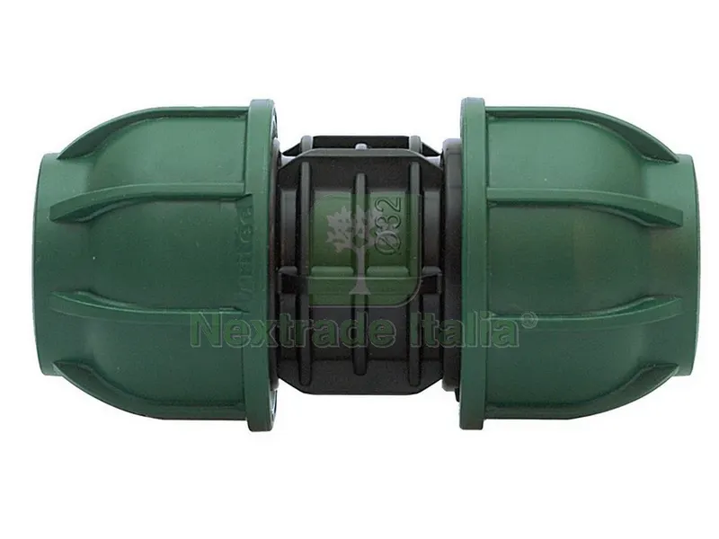 5PZ RACCORDO A COMPRESSIONE PN10 MANICOTTO mis. 40x40 — Tubi e raccordi — rif. FERX.VIT32228 5PZ RACCORDO A COMPRESSIONE PN10 MANICOTTO mis. 40x40 — Tubi e raccordi — rif. FERX.VIT32228