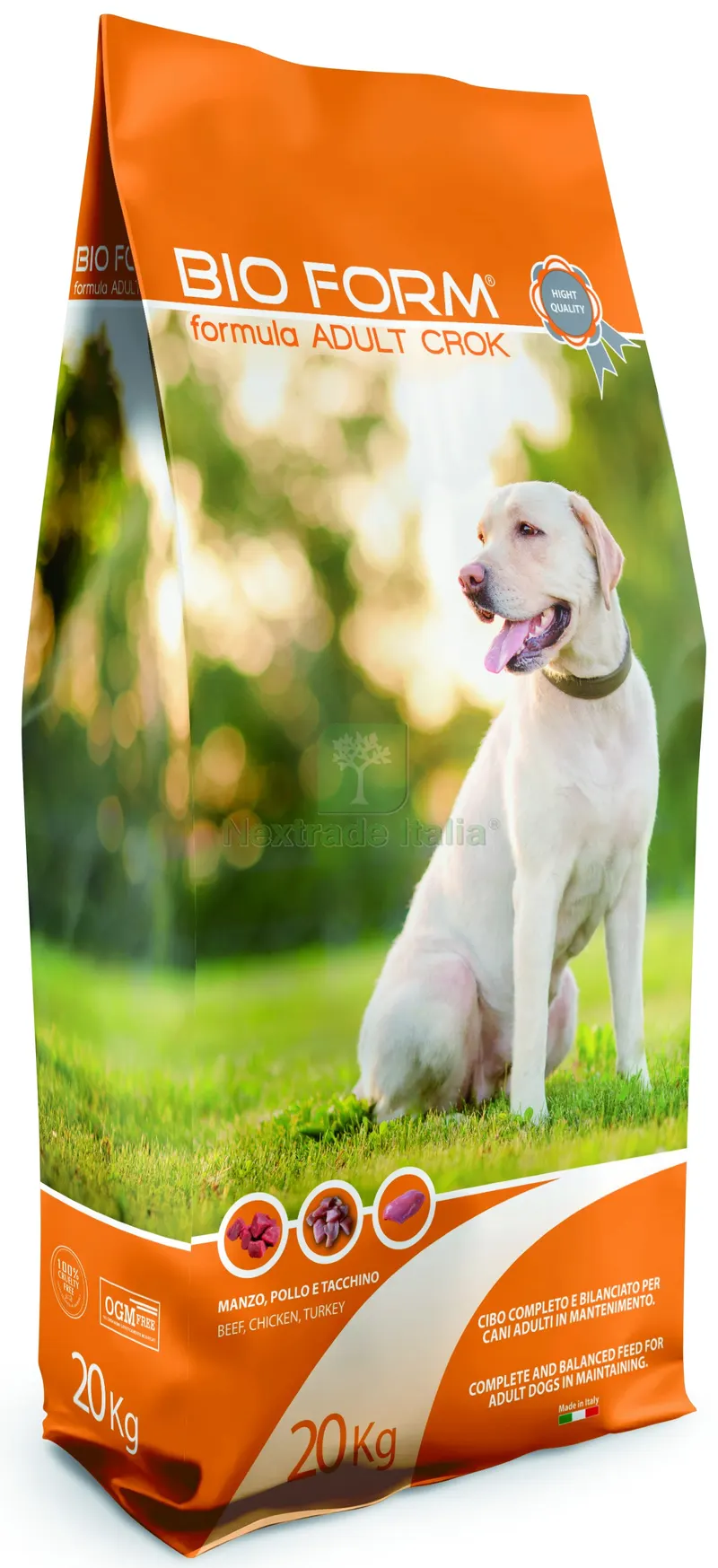 Crocchette per Cani Adulti DOG Adult Crok Proteine/Grassi 24-10% - sacco kg. 20 — Mangimi e alimentazione — rif. FERX.VIT57501