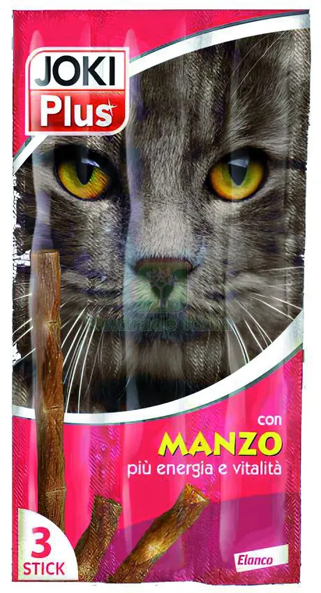 Barretta Snack Joki Plus Gatto gusto Manzo — Gatti — rif. FERX.VIT37039 Barretta Snack Joki Plus Gatto gusto Manzo — Gatti — rif. FERX.VIT37039