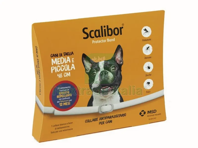 Collare Antiparassitario per Cani (cm. 48) Small — Igiene e accessori animali — rif. FERX.VIT33750 Collare Antiparassitario per Cani (cm. 48) Small — Igiene e accessori animali — rif. FERX.VIT33750