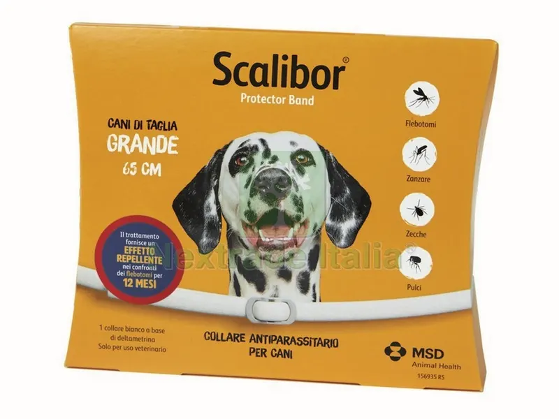 Collare Antiparassitario per Cani (cm. 65) Large — Igiene e accessori animali — rif. FERX.VIT33751