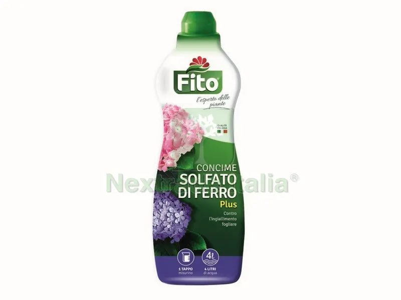 CONCIME LIQUIDO SOLFATO DI FERRO PLUS lt. 1 — Protezione piante e sementi — rif. FERX.VIT26552 CONCIME LIQUIDO SOLFATO DI FERRO PLUS lt. 1 — Protezione piante e sementi — rif. FERX.VIT26552