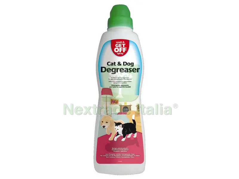 GET OFF Detergente Superfici con Cani e Gatti ml. 750 — Gatti — rif. FERX.VIT40205 GET OFF Detergente Superfici con Cani e Gatti ml. 750 — Gatti — rif. FERX.VIT40205
