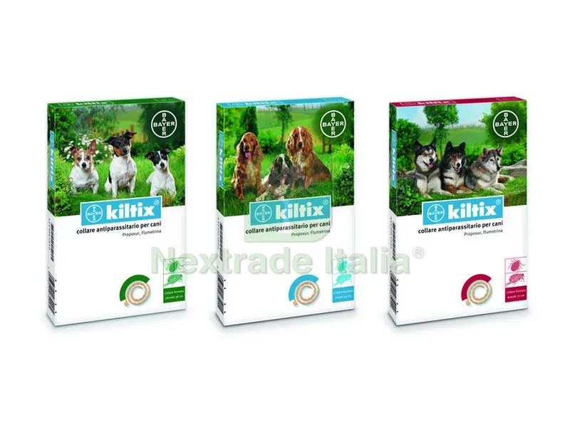 COLLARE ANTIPARASSITARIO PER CANI KILTIX (cm. 38) piccolo — Igiene e accessori animali — rif. FERX.VIT28947