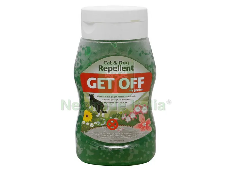 6PZ GET OFF Disabituante Repellente per Cani e Gatti in Cristalli gr. 240 — Protezione piante e sementi — rif. FERX.VIT26554 6PZ GET OFF Disabituante Repellente per Cani e Gatti in Cristalli gr. 240 — Protezione piante e sementi — rif. FERX.VIT26554