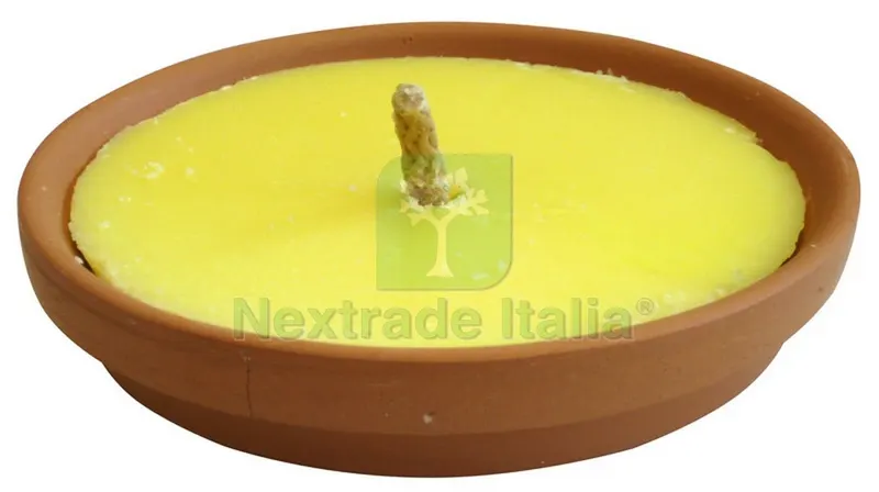 CITRONELLA IN PADELLA DI TERRACOTTA MADE INTALY Ø cm. 11 — Cucina e coltelleria — rif. FERX.VIT27893