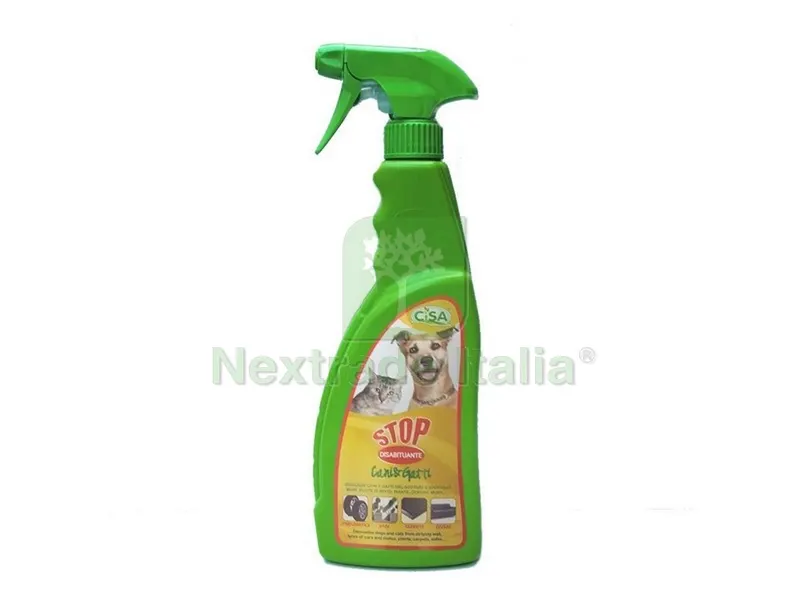 12PZ Disabituante Repellente Spray Stop Cani e Gatti ml. 750 — Protezione piante e sementi — rif. FERX.VIT45769 12PZ Disabituante Repellente Spray Stop Cani e Gatti ml. 750 — Protezione piante e sementi — rif. FERX.VIT45769