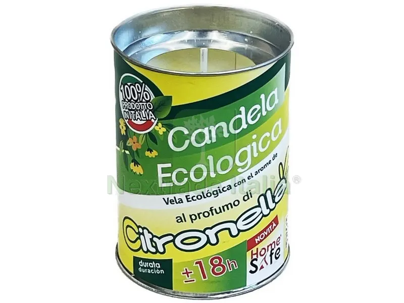 Citronella in Candela Made in Italy Ø cm. 6x8 h — Casalinghi e organizzazione — rif. FERX.VIT27923 Citronella in Candela Made in Italy Ø cm. 6x8 h — Casalinghi e organizzazione — rif. FERX.VIT27923