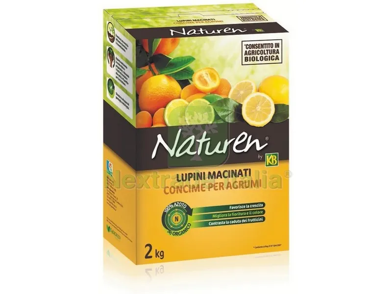 CONCIME BIOLOGICO LUPINI MACINATI kg. 2 — Protezione piante e sementi — rif. FERX.VIT52936 CONCIME BIOLOGICO LUPINI MACINATI kg. 2 — Protezione piante e sementi — rif. FERX.VIT52936