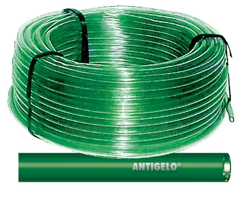 20KG TUBO IN PVC ANTIGELO TRASPARENTE Col. Verde Ø mm. 12x17 (mt. 130) KG 20 — Lubrificanti e oli — rif. FERX.VIT45318 20KG TUBO IN PVC ANTIGELO TRASPARENTE Col. Verde Ø mm. 12x17 (mt. 130) KG 20 — Lubrificanti e oli — rif. FERX.VIT45318