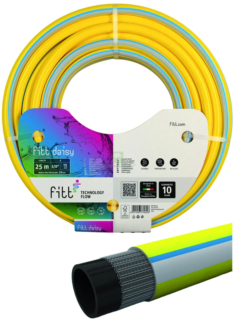 Fitt TUBO PER GIARDINAGGIO DAISY Ø mm. 12,5 (mt. 50) — Tubi e raccordi — rif. FERX.VIT56348