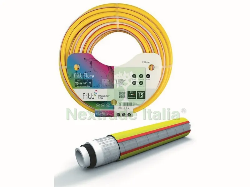 TUBO PER GIARDINAGGIO FLORA Ø mm. 15 (mt. 25) — Tubi e raccordi — rif. FERX.VIT32197 TUBO PER GIARDINAGGIO FLORA Ø mm. 15 (mt. 25) — Tubi e raccordi — rif. FERX.VIT32197