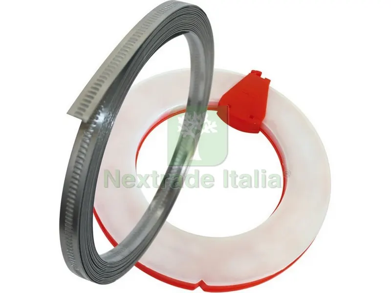 NASTRO A FASCETTA W2 mm. 9x30 mt. — Fascette e collari — rif. FERX.VIT54571 NASTRO A FASCETTA W2 mm. 9x30 mt. — Fascette e collari — rif. FERX.VIT54571