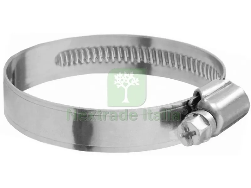10PZ FASCETTA STRINGITUBO BORDO mm. 12 Ø mm.140x160 — Tubi e raccordi — rif. FERX.VIT54086 10PZ FASCETTA STRINGITUBO BORDO mm. 12 Ø mm.140x160 — Tubi e raccordi — rif. FERX.VIT54086