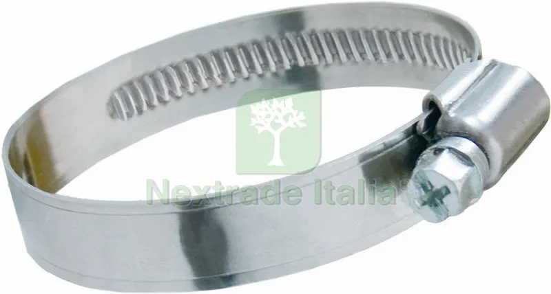100PZ FASCETTA STRINGITUBO 'CLAMPEX' BORDO mm.12 Ø mm. 20x32 — Tubi e raccordi — rif. FERX.VIT29683 100PZ FASCETTA STRINGITUBO 'CLAMPEX' BORDO mm.12 Ø mm. 20x32 — Tubi e raccordi — rif. FERX.VIT29683
