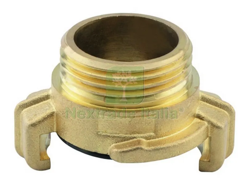 10PZ RACCORDO RAPIDO OTTONE MASCHIO mis. 1.1/4 — Tubi e raccordi — rif. FERX.VIT45599