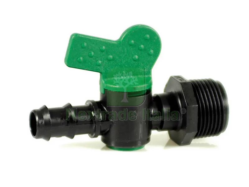 50PZ Raccordo per ALA Gocciolante Valvola Portagomma/Filetto Maschio mm. 20x1/2 — Irrigazione — rif. FERX.VIT55973 50PZ Raccordo per ALA Gocciolante Valvola Portagomma/Filetto Maschio mm. 20x1/2 — Irrigazione — rif. FERX.VIT55973