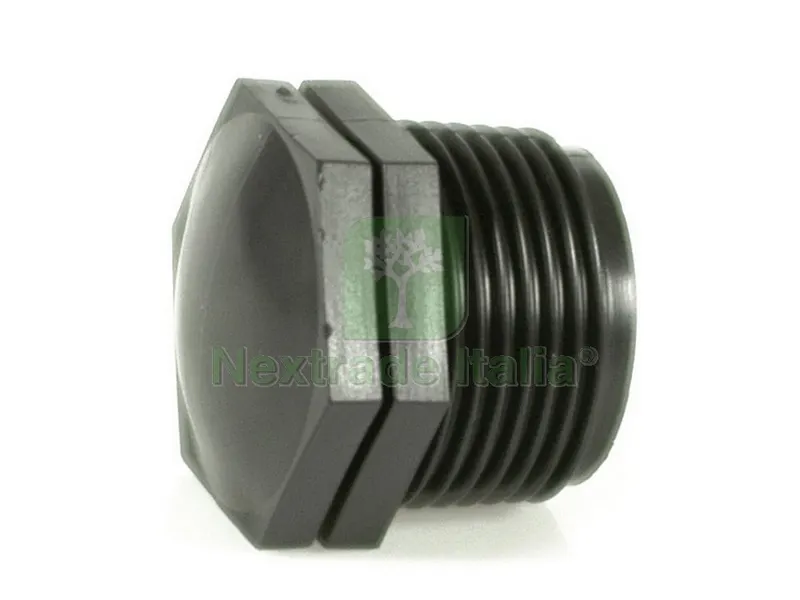 100PZ Raccordo Filettato Tappo per Tubo in Polietilene mis. 1/2 — Teli e film di protezione — rif. FERX.VIT41871 100PZ Raccordo Filettato Tappo per Tubo in Polietilene mis. 1/2 — Teli e film di protezione — rif. FERX.VIT41871