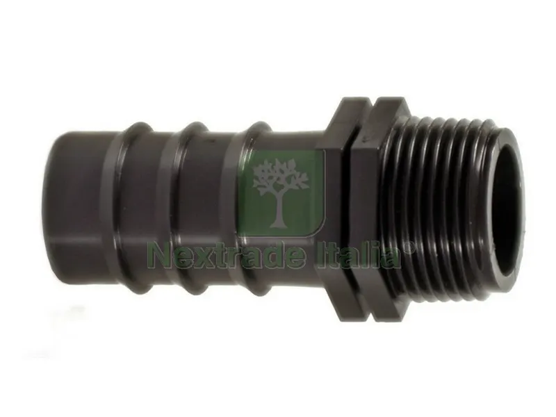 100PZ RACCORDO MASCHIO PER TUBO IN POLIETILENE mm. 20x3/4 — Teli e film di protezione — rif. FERX.VIT41865