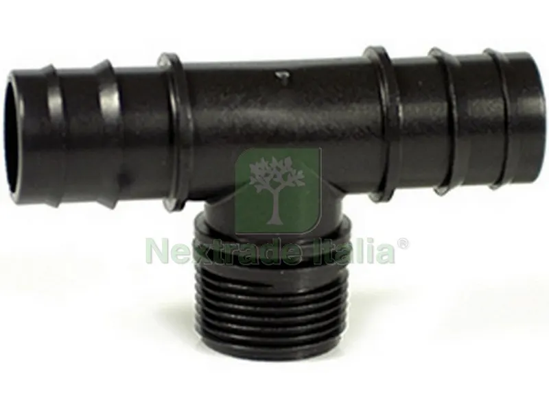 25PZ Raccordo a T Maschio per Tubo in Polietilene mm. 32x1x32 — Teli e film di protezione — rif. FERX.VIT41863 25PZ Raccordo a T Maschio per Tubo in Polietilene mm. 32x1x32 — Teli e film di protezione — rif. FERX.VIT41863