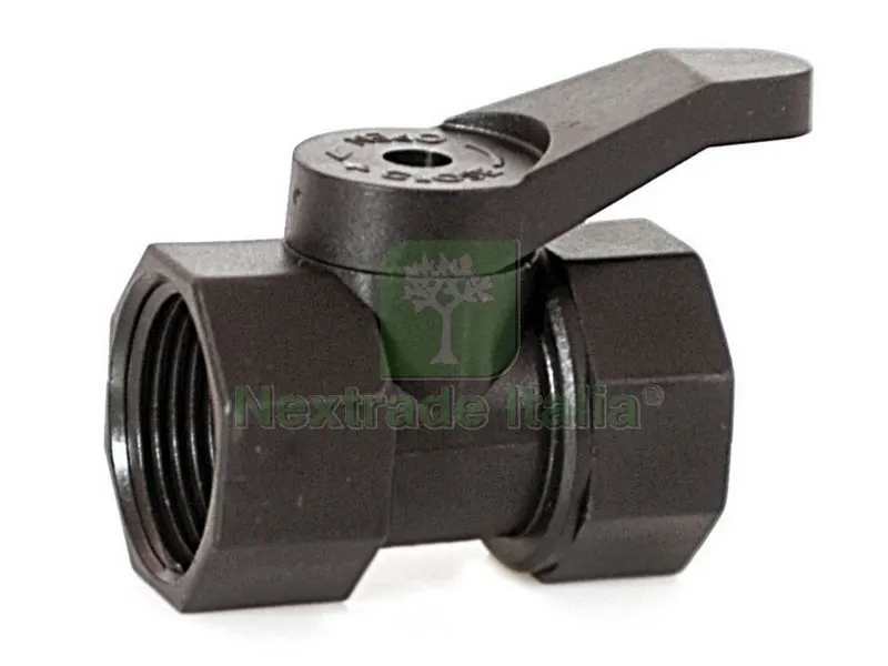 50PZ Raccordo per Tubo in Polietilene Mini Valvola Femmina/Femmina mis. 3/4x3/4 — Teli e film di protezione — rif. FERX.VIT41822