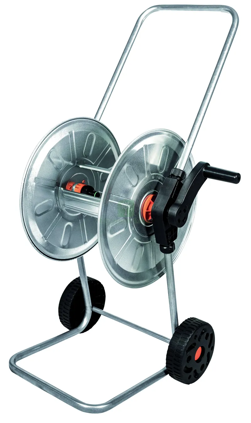 CARRELLO AVVOLGITUBO ZINCATO per tubo 1/2''x 50 mt — Tubi e raccordi — rif. FERX.VIT59588 CARRELLO AVVOLGITUBO ZINCATO per tubo 1/2''x 50 mt — Tubi e raccordi — rif. FERX.VIT59588