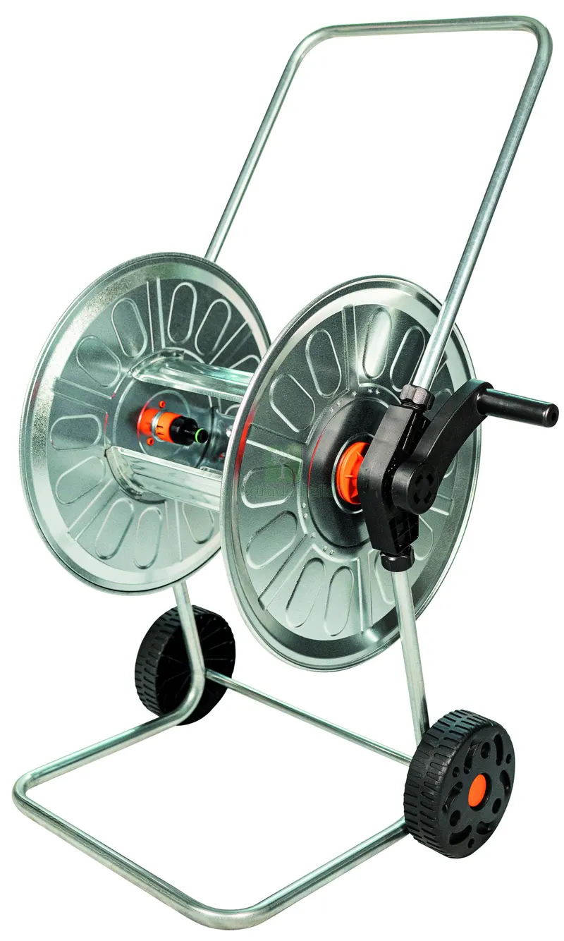 CARRELLO AVVOLGITUBO ZINCATO per tubo 1/2''x 80 mt — Tubi e raccordi — rif. FERX.VIT59589