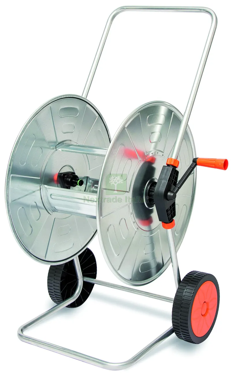 CARRELLO AVVOLGITUBO ZINCATO per tubo 1/2''x 110 mt e 3/4''x 80 mt — Tubi e raccordi — rif. FERX.VIT59590 CARRELLO AVVOLGITUBO ZINCATO per tubo 1/2''x 110 mt e 3/4''x 80 mt — Tubi e raccordi — rif. FERX.VIT59590