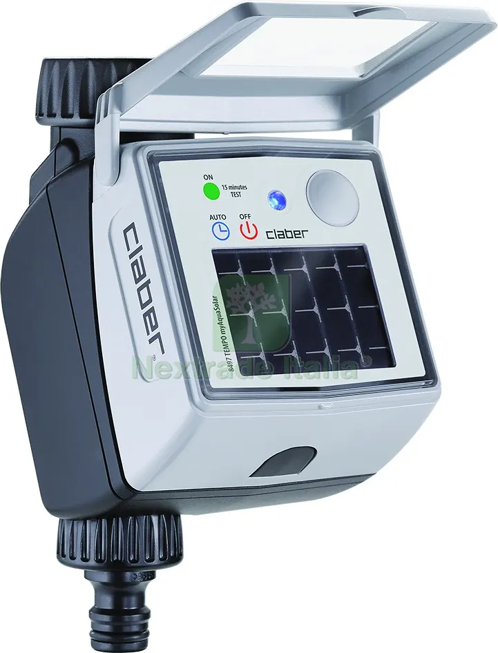 PROGRAMMATORE TEMPO MYAQUASOLAR 1 VIA Art. 8497 — Irrigazione — rif. FERX.VIT55472