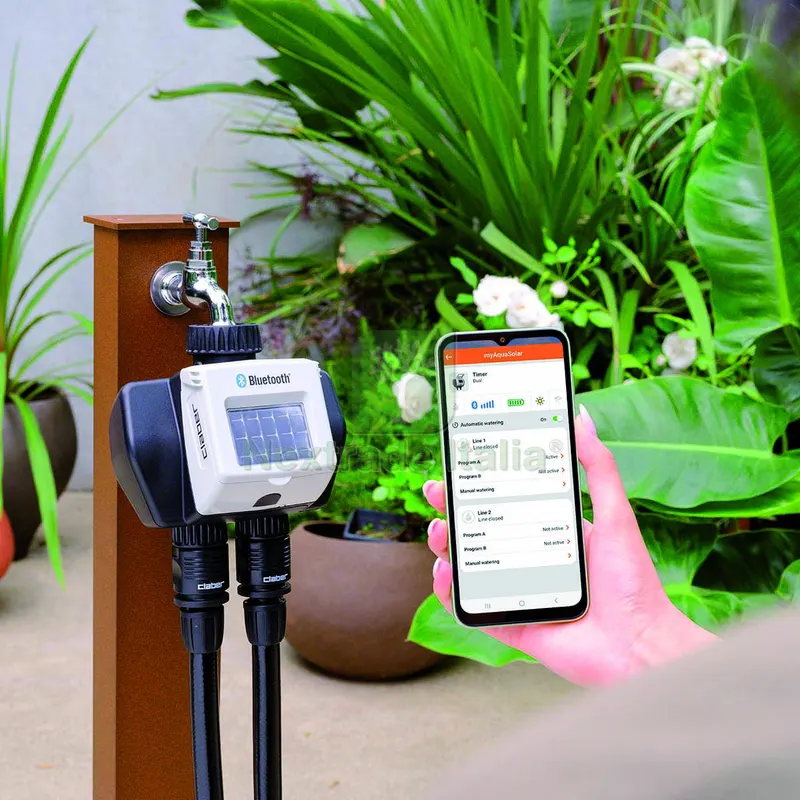 PROGRAMMATORE DUAL MYAQUASOLAR 2 VIE Art. 8498 — Irrigazione — rif. FERX.VIT55473 — foto 2 PROGRAMMATORE DUAL MYAQUASOLAR 2 VIE Art. 8498 — Irrigazione — rif. FERX.VIT55473 — foto 2